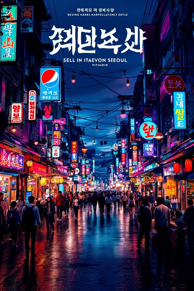 梨泰院之夜 字幕海报 韩国影片